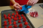 tray pack strawberries